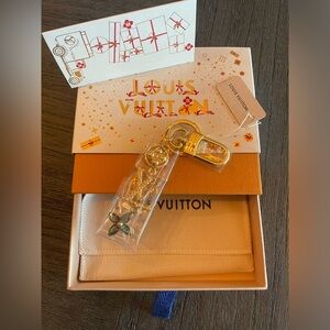 Louis Vuitton bag charm & key holder